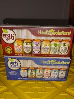Healing Solutions Best Set Essential Oils NEW Oils